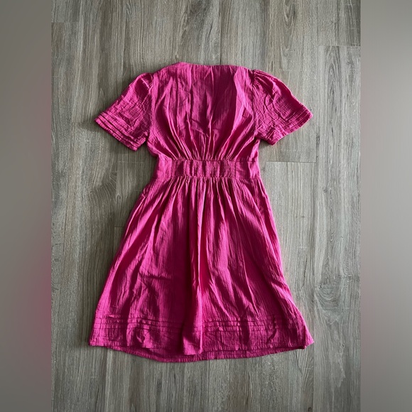 Boden Eve Double Cloth Short Dress Sangria Sunset - Size 2 - Picture 6 of 6